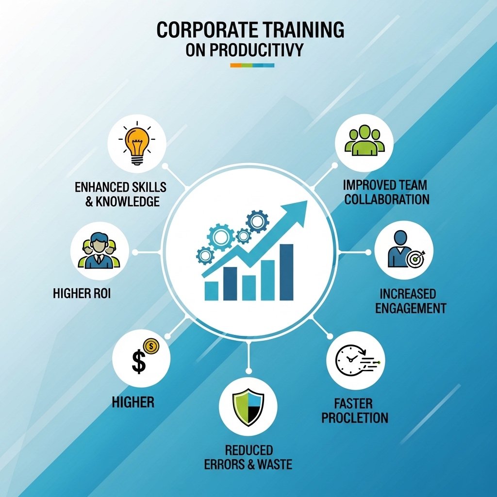 corporate training improves productivity.